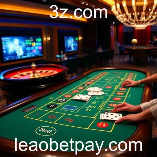Explorando a Categoria 'Live Casino' no Leaobet